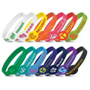 Xtra Silicone Wrist Band - Embossed - Custom Branded Promotional Products