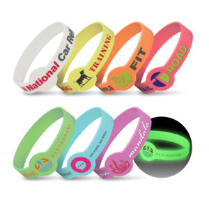 Xtra Silicone Wrist Band - Glow in the Dark - Custom Branded Promotional Products