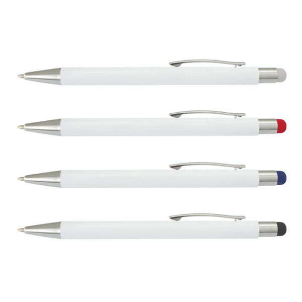 117120 - Lancer Stylus Pen - White Barrel