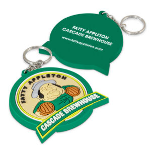 PVC Key Ring Large - One Side Moulded - Custom Branded Promotional Products