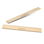 117337 - Wooden 30cm Ruler - Image 2