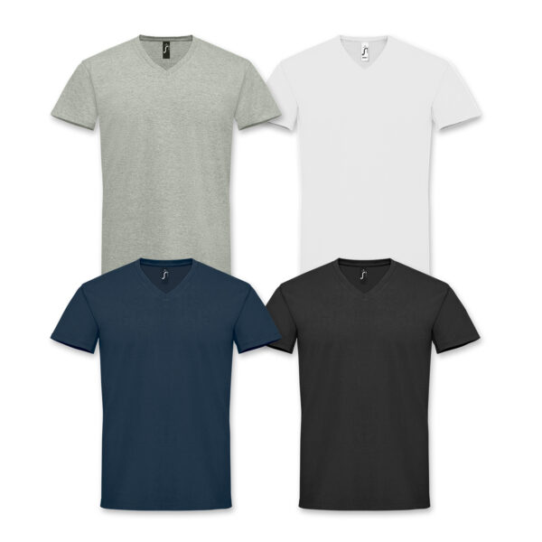 118082 - SOLS Imperial Mens V Neck T-Shirt - Image 2