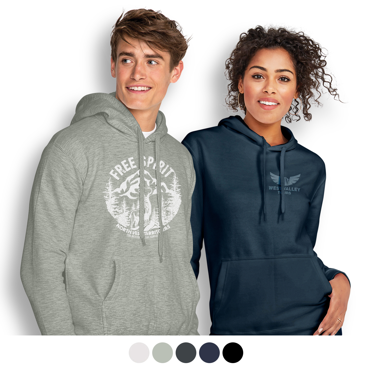 118084 - SOLS Snake Hooded Sweatshirt