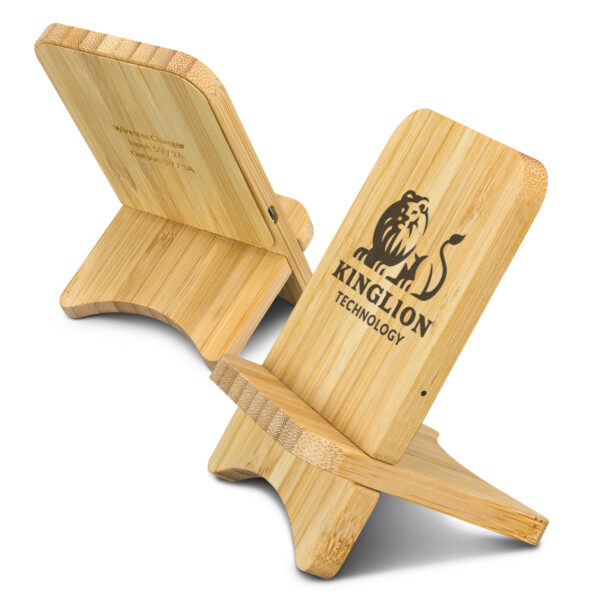 118495 - Bamboo Wireless Charging Stand