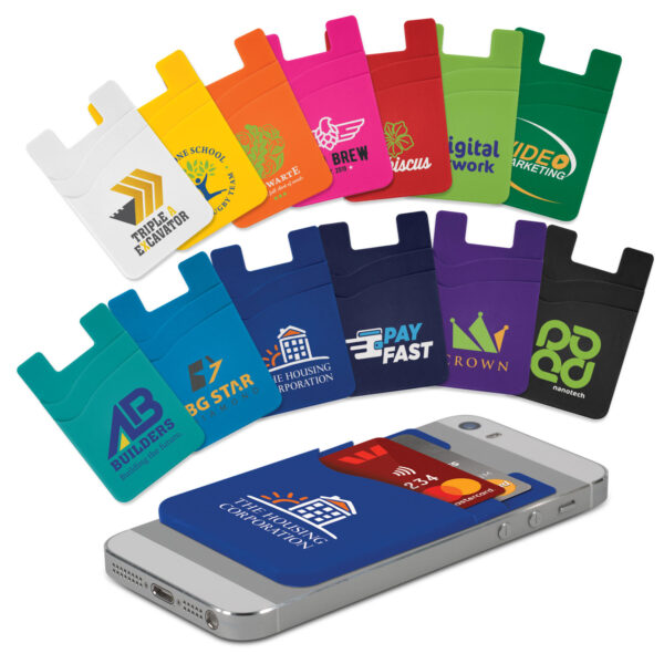 118530 - Dual Silicone Phone Wallet