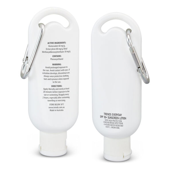 118662 - TRENDS Everyday SPF 50+ Carabiner Sunscreen 50ml - Image 2