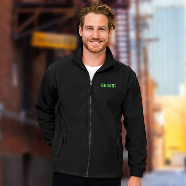 120000 - SOLS North Men's Fleece Jacket - Image 3