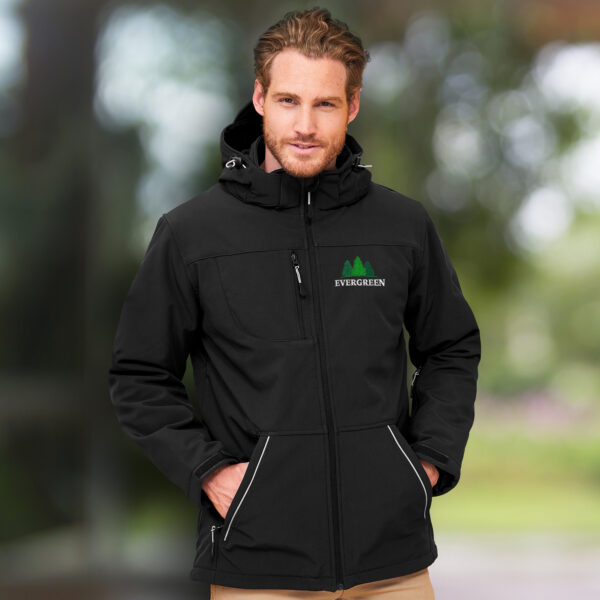 120004 - SOLS Rock Men's Softshell Jacket - Image 3