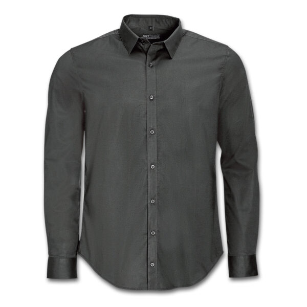 120014 - SOLS Blake Men's Long Sleeve Shirt - Image 4
