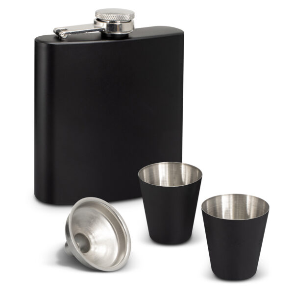120421 - Dalmore Hip Flask Gift Set - Image 4