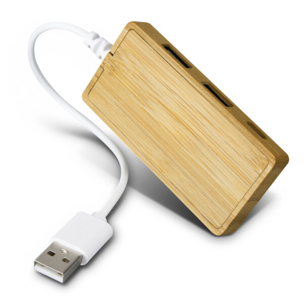 120615 - Bamboo USB Hub - Image 3