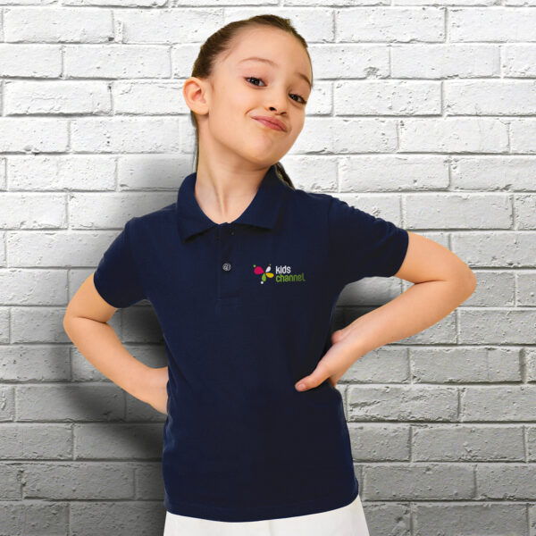 120670 - SOLS Perfect Kids Polo T-shirt - Image 2