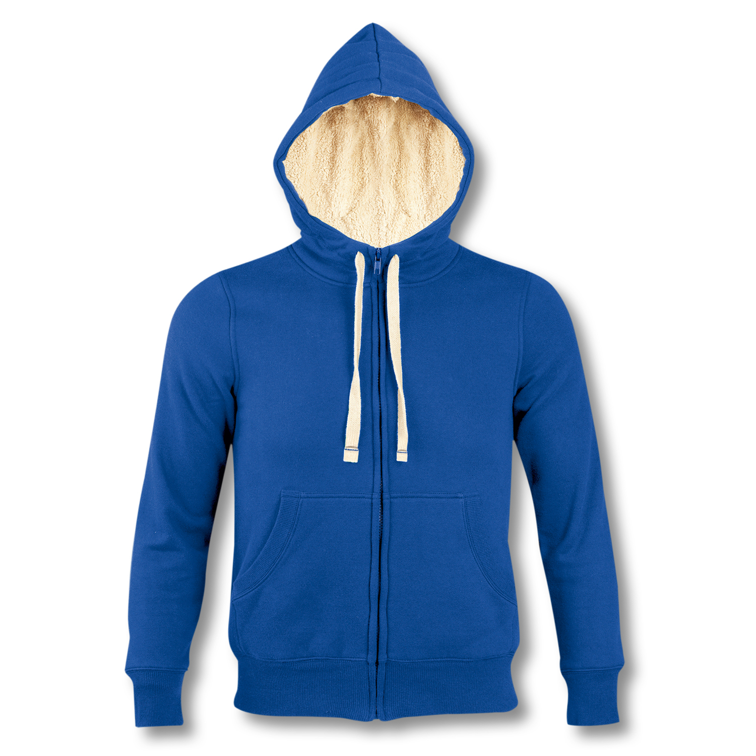 120675 - SOLS Sherpa Unisex Zipped Sweatshirt - Image 3