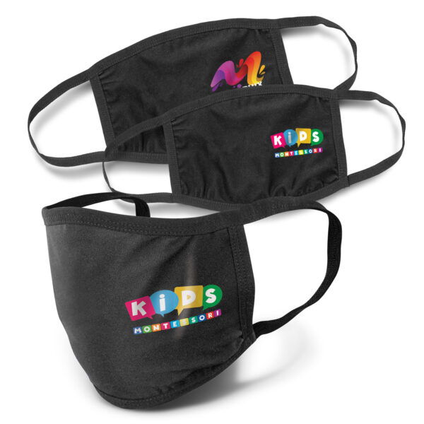 120840 - Reusable 3-ply Cotton Face Mask - Indent - Image 2