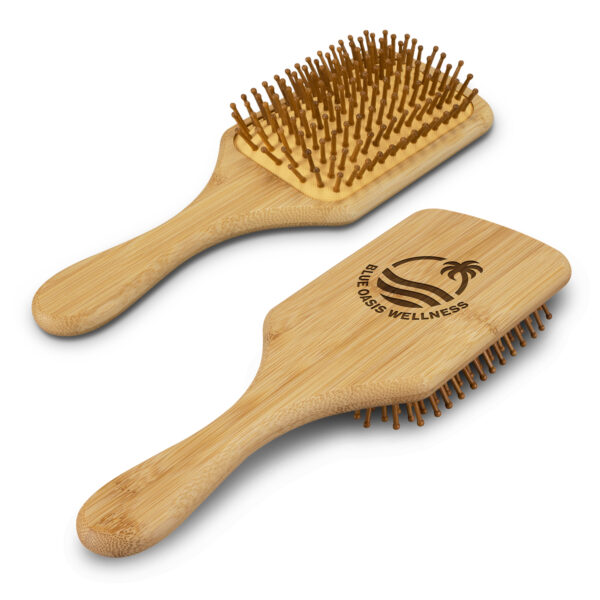 120897 - Bamboo Hair Brush - Image 2