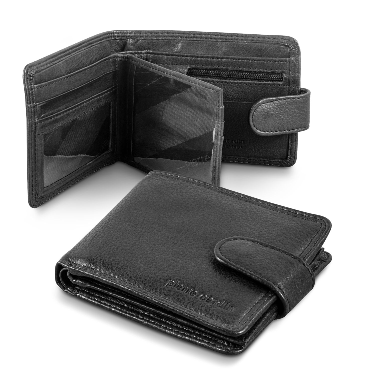 121124 - Pierre Cardin Leather Wallet and Belt Gift Set - Image 3