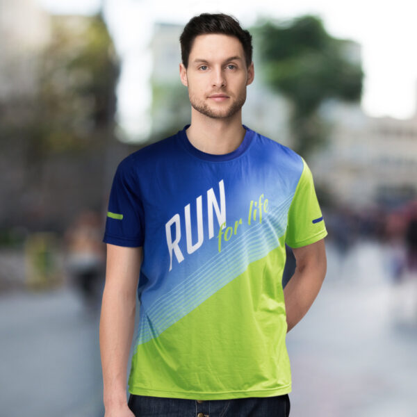 121157 - Custom Mens Sports T-Shirt - Image 2