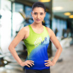 121174 - Custom Womens Sports Singlet - Image 2