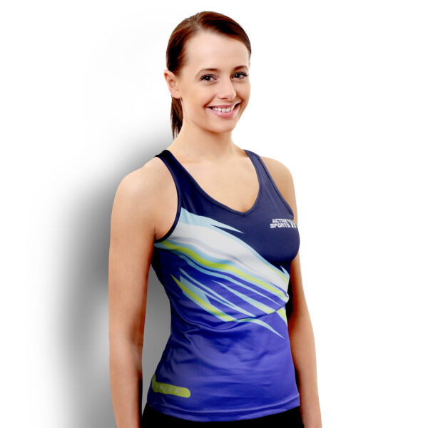 121175 - Custom Womens Performance Singlet
