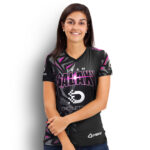 121177 - Custom Womens Sports V-Neck T- Shirt