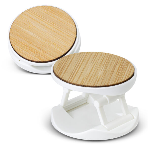 121717 - Bamboo Phone Holder - Image 2