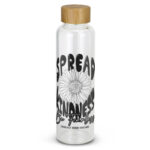 121800 - Eden Glass Bottle Bamboo Lid