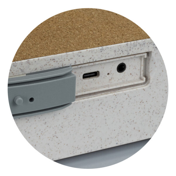 121838 - NATURA Oaken Speaker Wireless Charger - Image 4