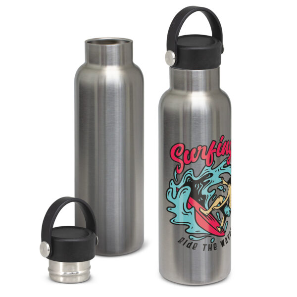 122042 - Nomad Vacuum Bottle Stainless - Carry Lid