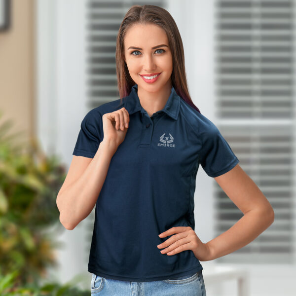 122047 - TRENDSWEAR Ace Performance Women's Polo - Image 9