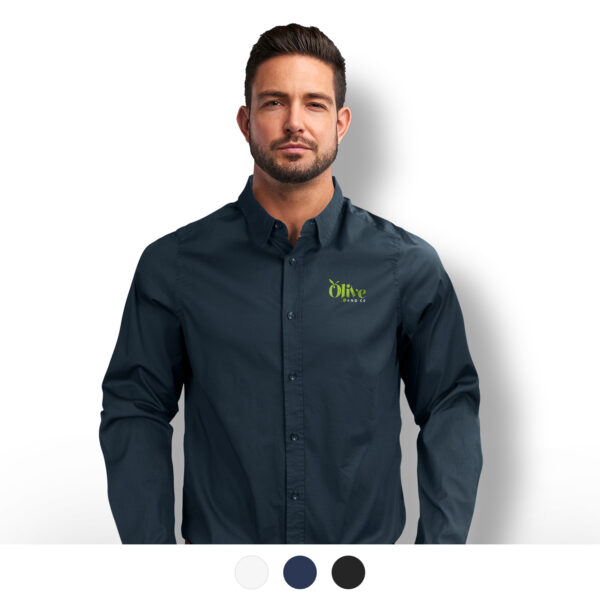 123607 - TRENDSWEAR Parker Men's Poplin Shirt
