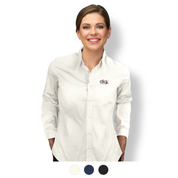 123608 - TRENDSWEAR Parker Women's Poplin Shirt