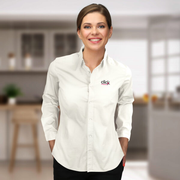 123608 - TRENDSWEAR Parker Women's Poplin Shirt - Image 7