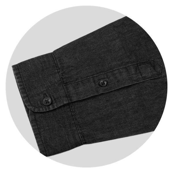 123609 - TRENDSWEAR Chester Men's Denim Shirt - Image 5