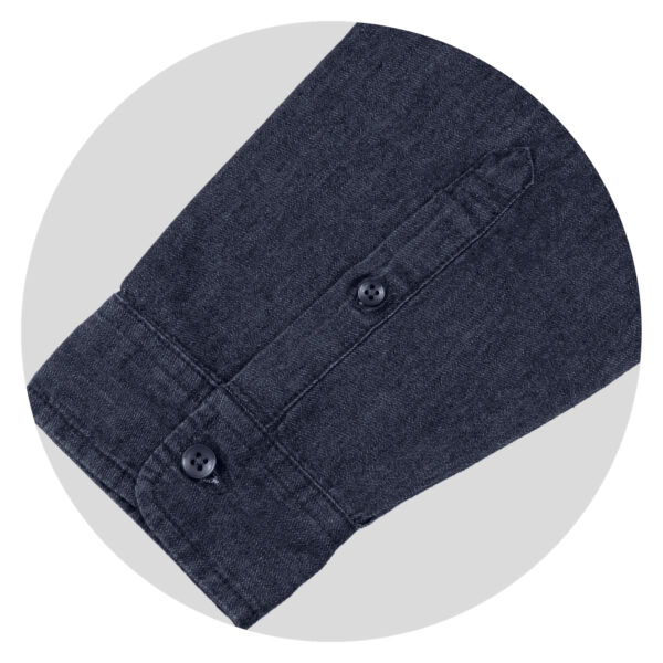123610 - TRENDSWEAR Chester Women's Denim Shirt - Image 6