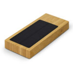 123651 - NATURA Bamboo Solar Power Bank - Image 2
