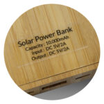 123651 - NATURA Bamboo Solar Power Bank - Image 7