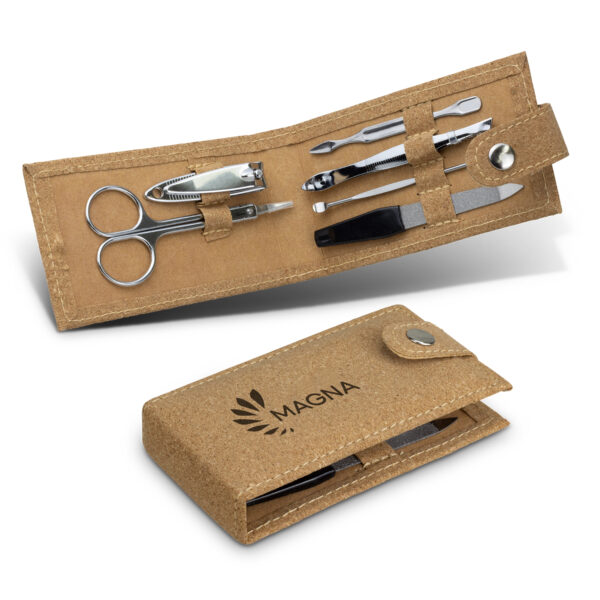 124159 - Cork Manicure Set - Image 2