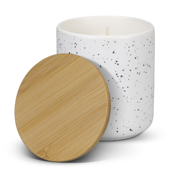 125317 - NATURA Candle with Bamboo Lid - Image 4