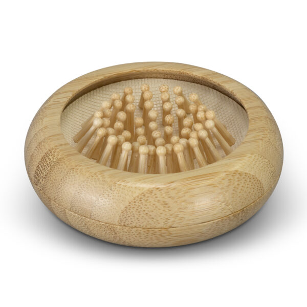 125992 - NATURA Bamboo Brush and Mirror - Image 3