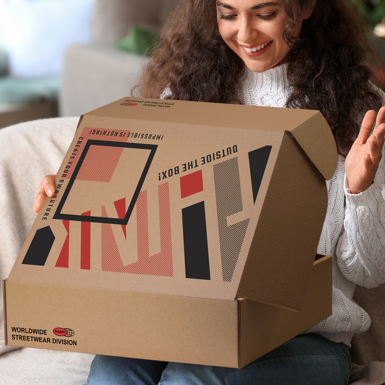 126239 - Die Cut Box with Locking Lid - 465x320x120mm - Image 4