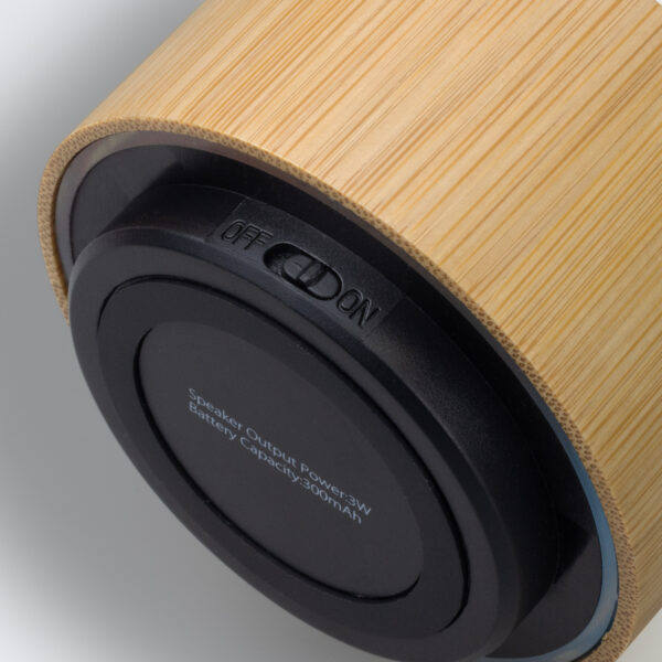 126248 - Bamboo Bluetooth Speaker - Black - Image 4