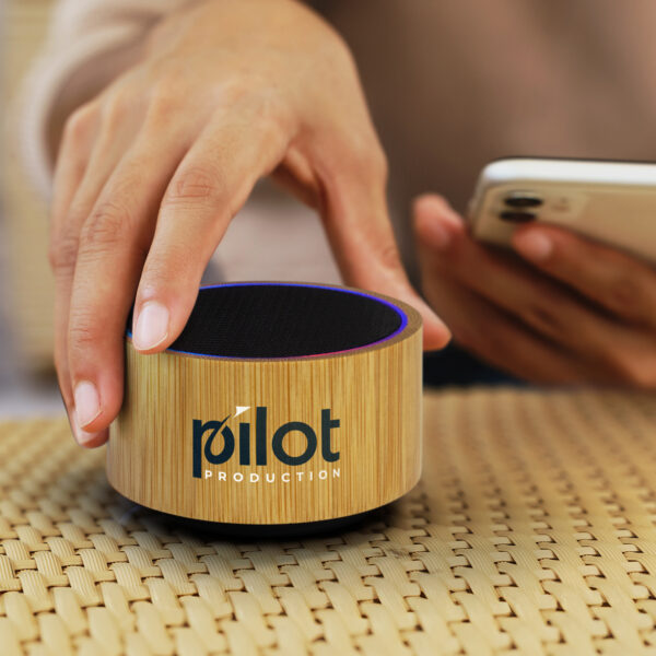 126248 - Bamboo Bluetooth Speaker - Black - Image 6