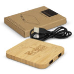 126409 - NATURA Bamboo Wireless Fast Charging Hub
