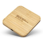 126409 - NATURA Bamboo Wireless Fast Charging Hub - Image 3