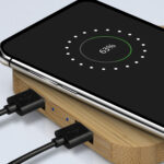 126409 - NATURA Bamboo Wireless Fast Charging Hub - Image 6